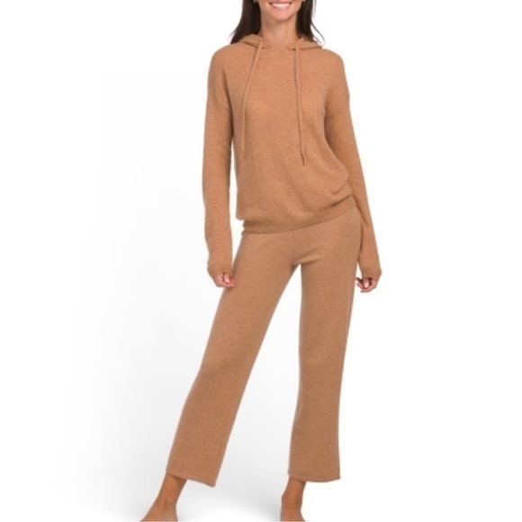Aspen Collection Sweaters - NWT Luxury Aspen Collection 2 ply Cashmere Matching Hoodie Pants SET Small